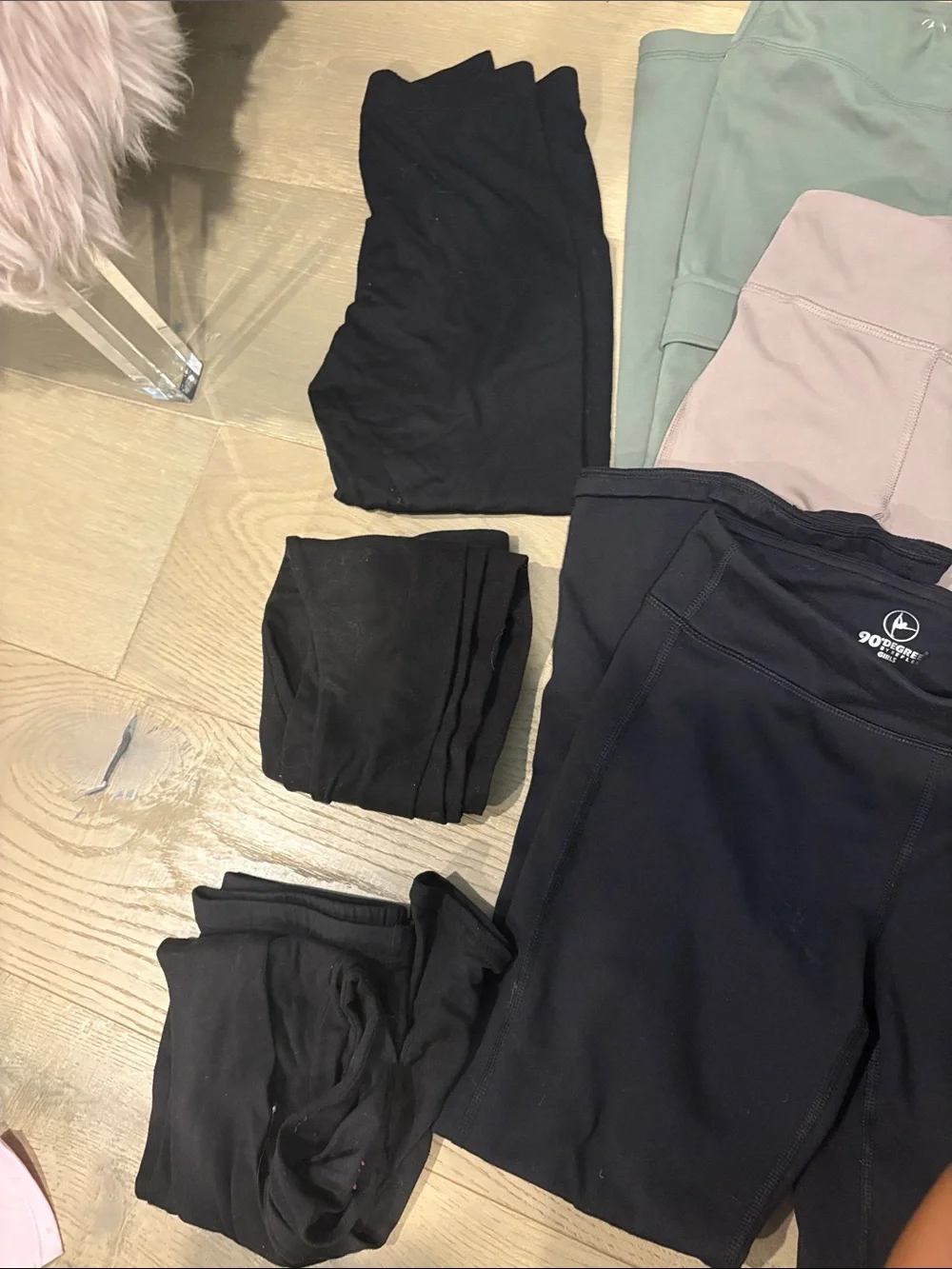 Assorted Girls  Performance Bike Shorts - Black, Olive, Pink, Lavender, Gray